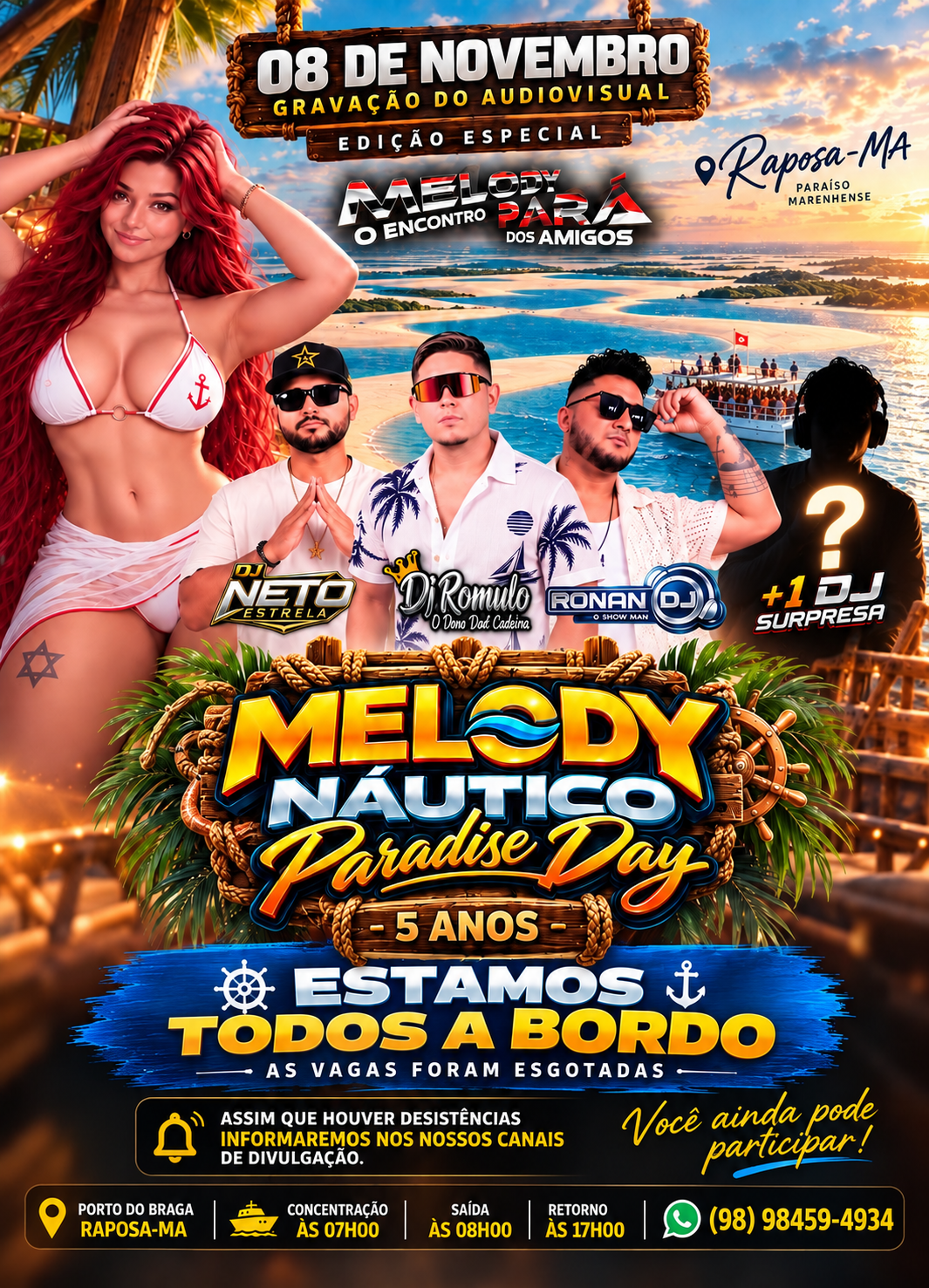MELODY NÁUTICO PARADISE DAY
